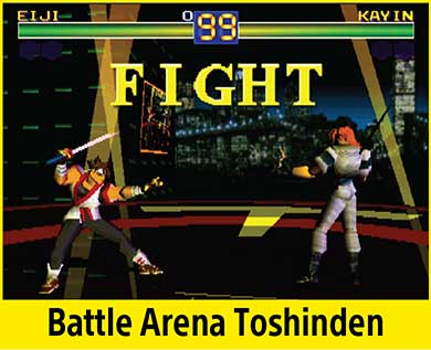 Battle Arena Toshinden per PlayStation Classic