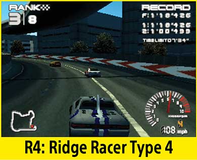 Ridge Racer Type 4 per PlayStation Classic
