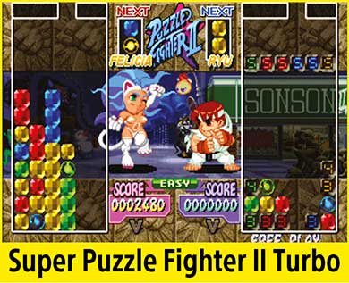 Super Puzzle Fighter II Turbo per PlayStation Classic