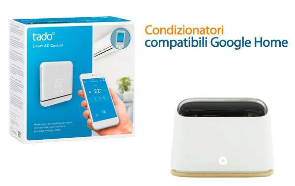 Climatizzatori Google Home
