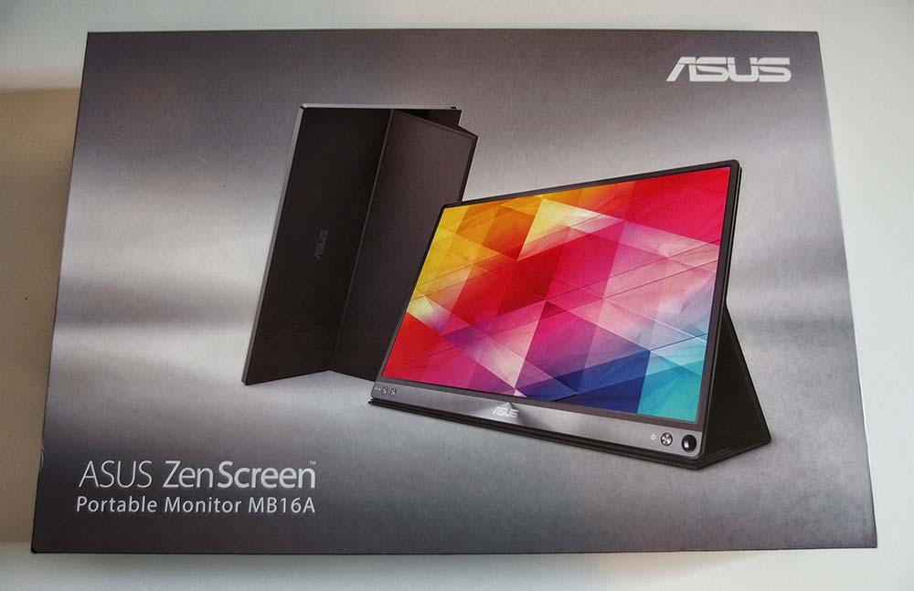 Confezione ASUS Zenscreen MB16AC