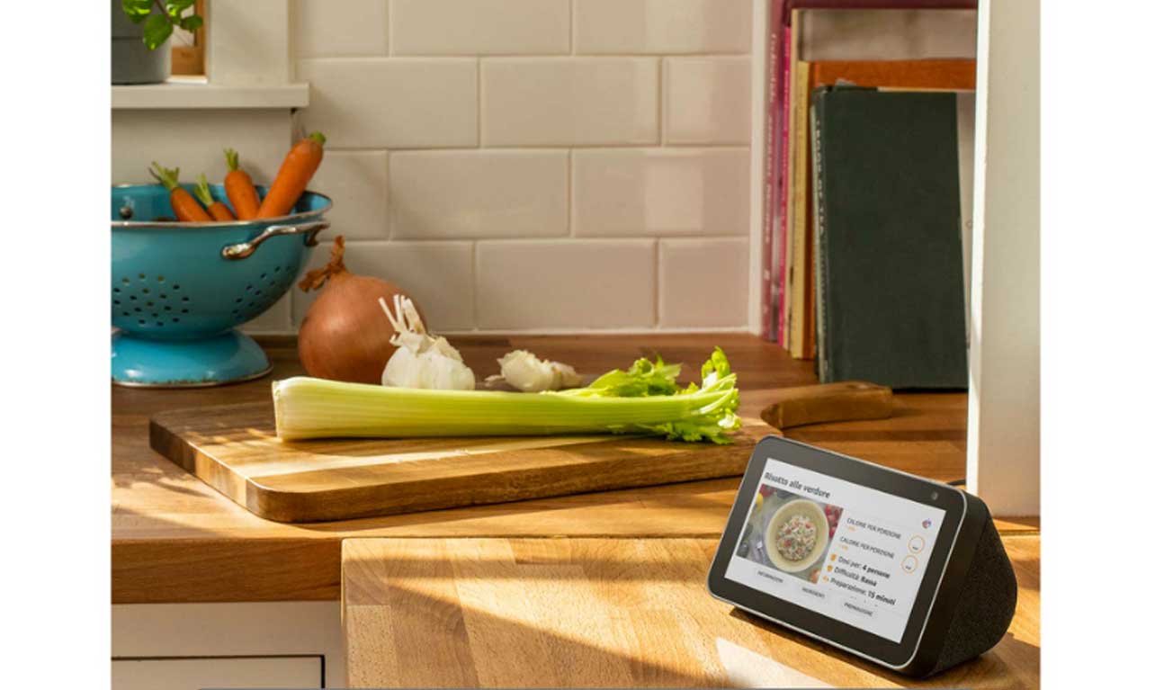 Cucinare con Alexa Echo Show 5