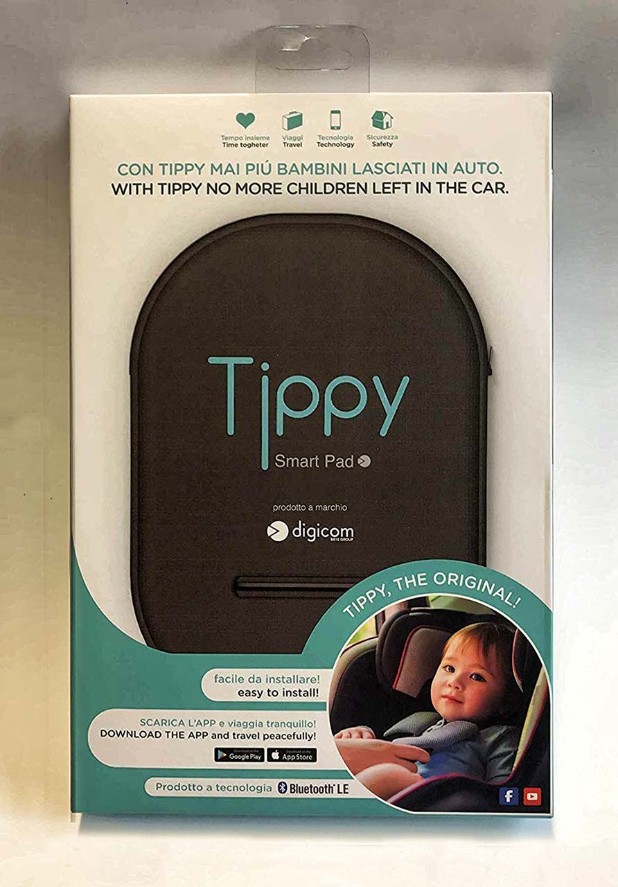 La confezione del Tippy anti-abbandono