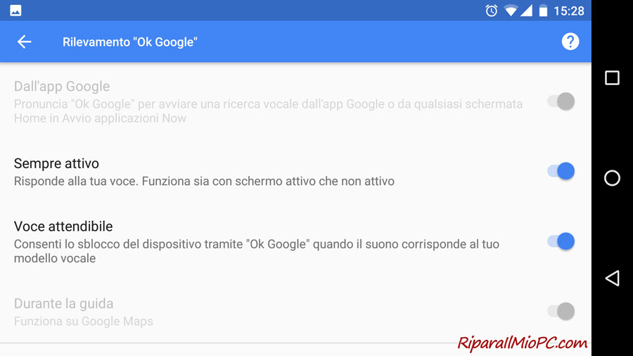Togliere le spunte