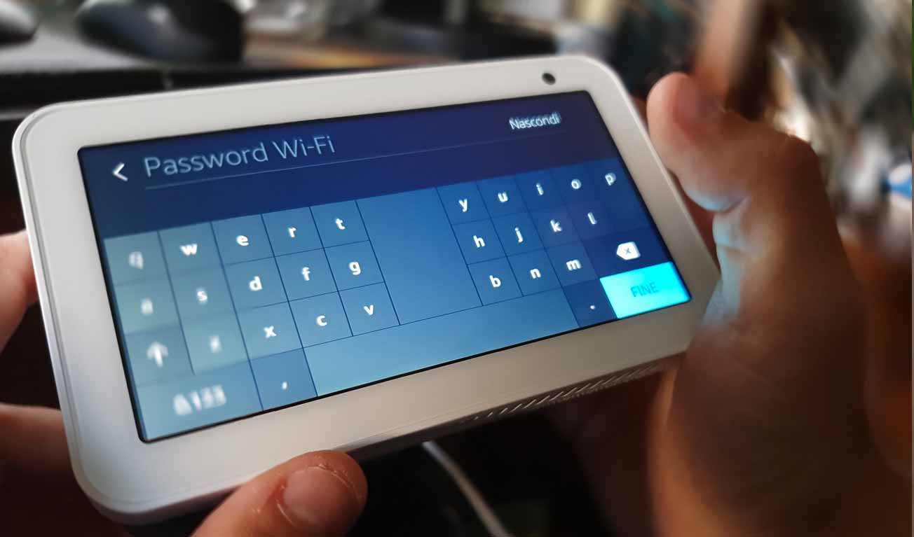 Echo Show 5 schermo touch