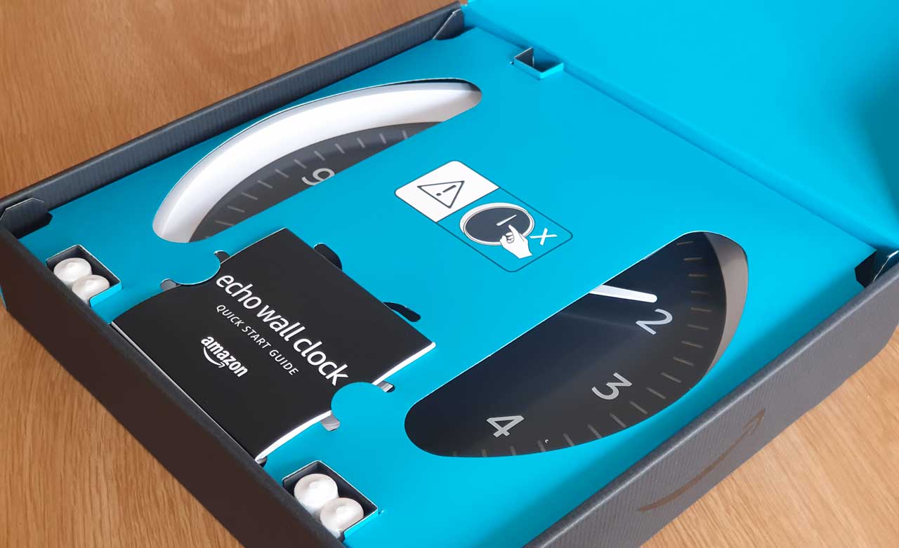 Echo Wall Clock confezione