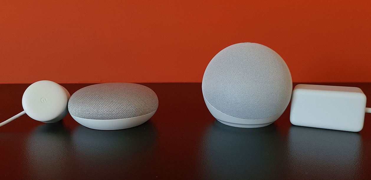 Echo Dot vs. Google Home Mini
