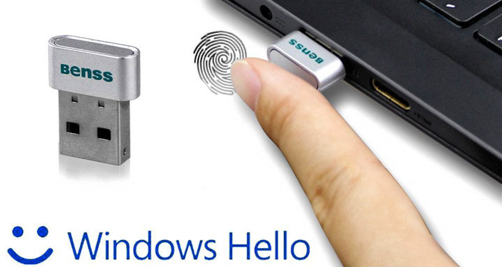 Lettore impronte digitali USB Benss