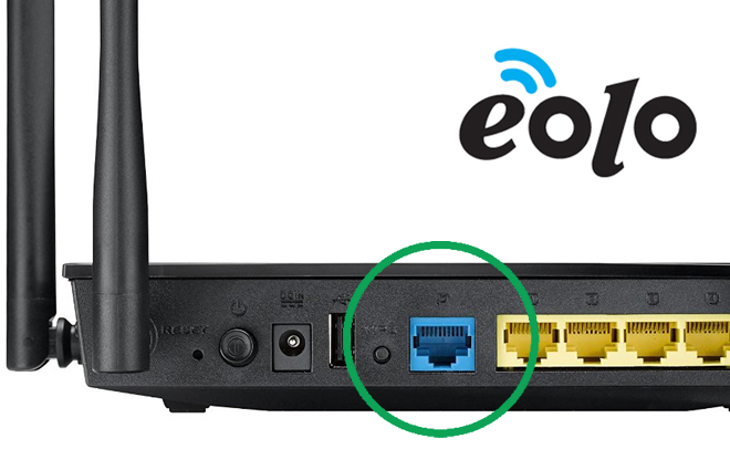Porta Internet per Eolo