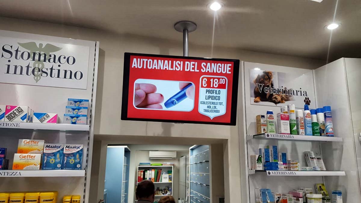 Monitor informativo per offerte fai da te