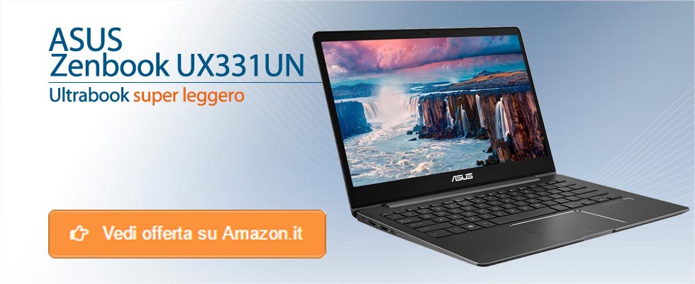 Offerte Asus Zenbook UX331UN