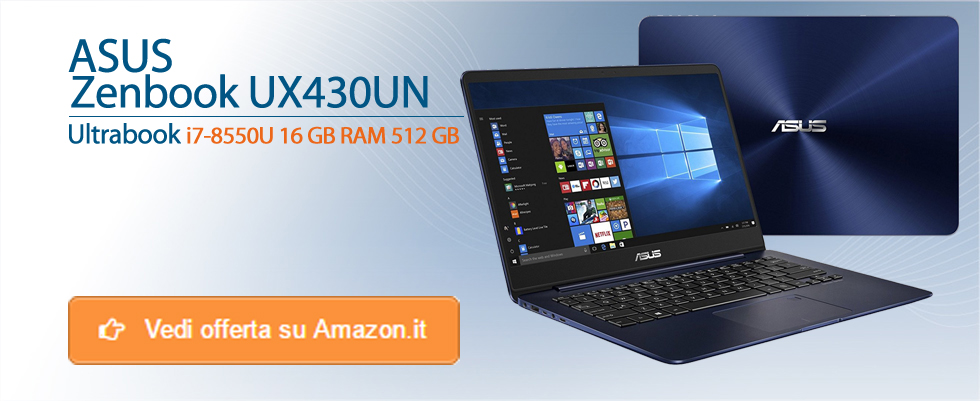 Offerte Asus Zenbook UX430UN