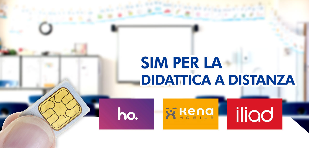 Migliori SIM per la didattica a distanza