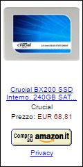 Offerta SSD Crucial BX200 240 GB