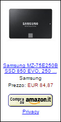 Offerta SSD Samsung 850 EVO 250 GB