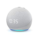 Echo Dot 4a gen con orologio