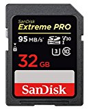 SanDisk Extreme PRO 32 GB, Scheda di Memoria SDHC, Classe 10, U3